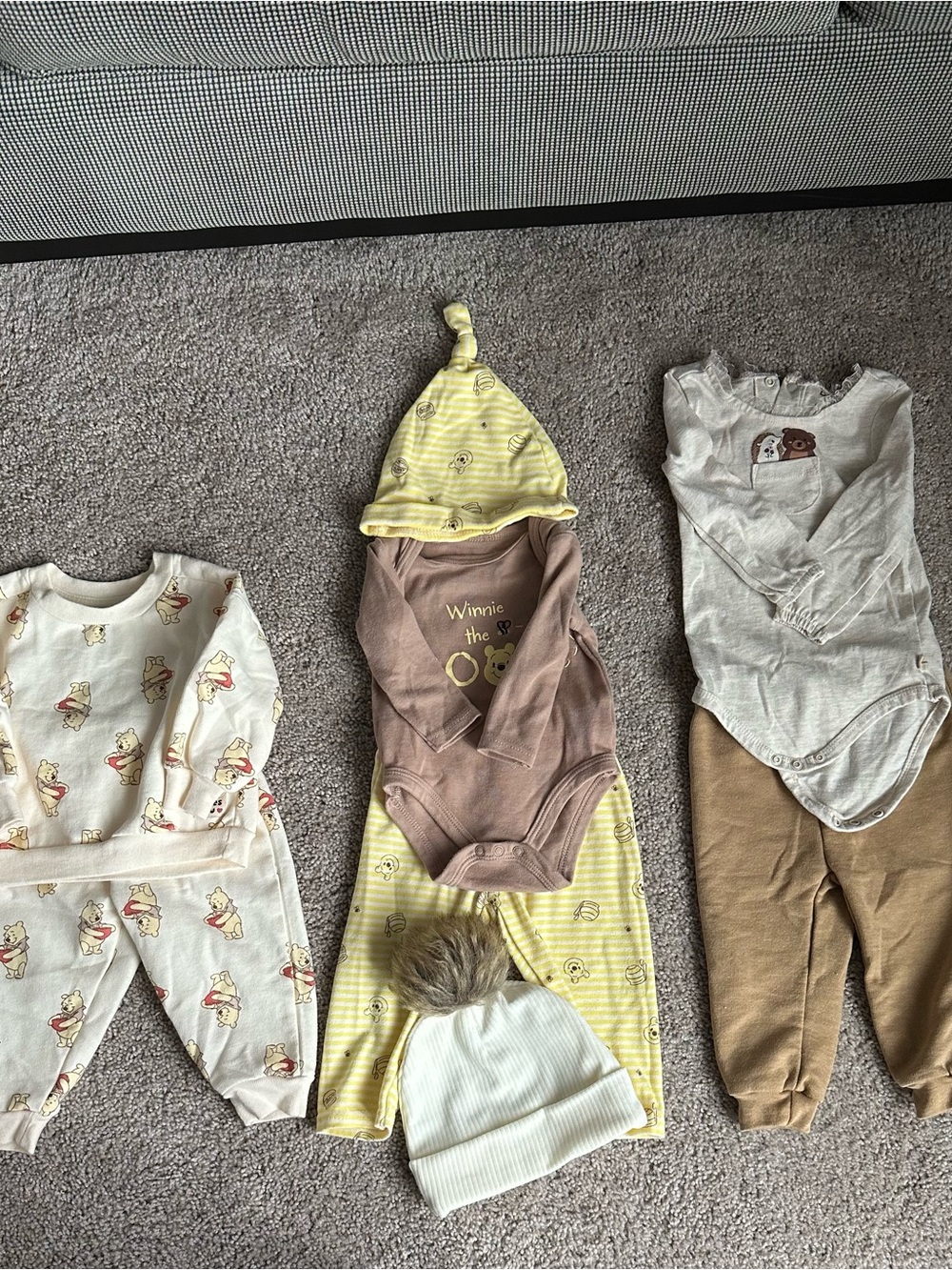 6-9 MONTHS - WINNIE THE POOH - BEAR - BUNDLE BABY CLOTHES